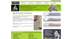 Desktop Screenshot of anyetipo.com